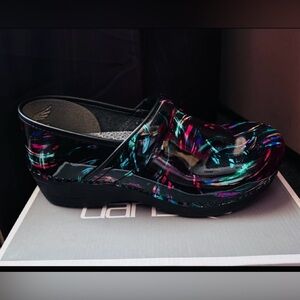 Dansko Multicolor Clogs